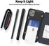 GOOSPERY Magnetic Door Bumper - Navy Compatible with iPhone 11 Pro Max Case, Card Holder Wallet