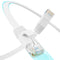 Mnlnbuao Cat 6 Flat Ethernet Cable 200 FT, UTP 10Gbps High-Speed Cat6 Ethernet