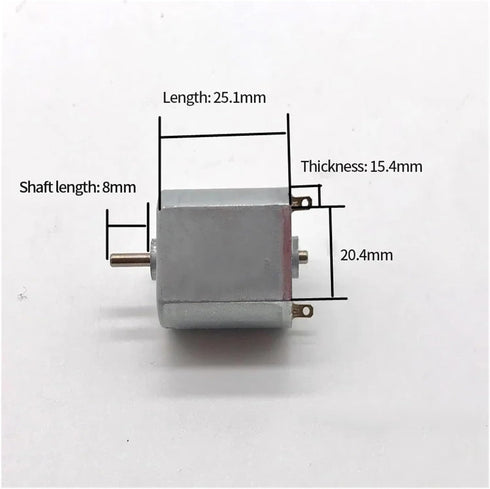 AARTERZZA 6V-24V 130 FK-130SH-09450 7200RPM DC Electronic Starter Electronic Starter High Torque Small Model Car Toy