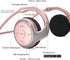 Lightweight Behind The Head Headphones, Foldable Bluetooth Sports Headset with Microphone, TF Card Slot & Carrying Case