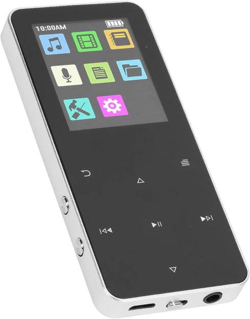 Yoidesu MP3 1.8 Inch 4GB MP3 180mAh MP3 (4GB) Player with Bluetooth, HD Screen for Android, Portable Streaming Music