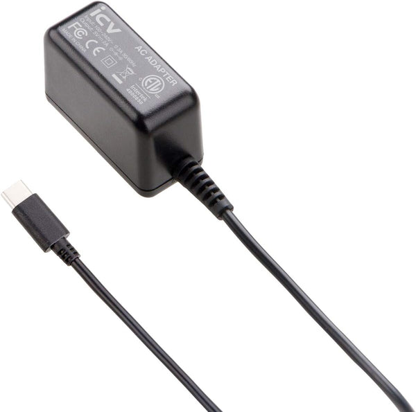 icv 5V 2A USB C Wall Charger with US Adapter for Samsung Galaxy S8, Note 8, LG G5, HTC 10