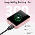 VANSING MP3 32GB MP3 1.8 inch 512GB(Pink) Player with Bluetooth, Portable Bluetooth Player for Kids, Music Player