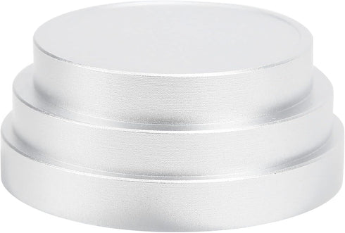 All Metal Camera Rear Lens Dust Cover Protector for DKL Mount Lens, Alloy Silver Strong Protection from Dust