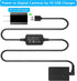 TKDY ACK-E12 USB Cord Power Supply M50 Dummy Battery Kit for Canon EOS M50 Mark II, M100, M200 Cameras