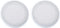 Speaker Grille, 2PCS in-Ceiling 8'' Speaker Grille, Home Speaker Cover for Humid Indoor Areas, Bathrooms, Kitchens