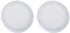 Speaker Grille, 2PCS in-Ceiling 8'' Speaker Grille, Home Speaker Cover for Humid Indoor Areas, Bathrooms, Kitchens