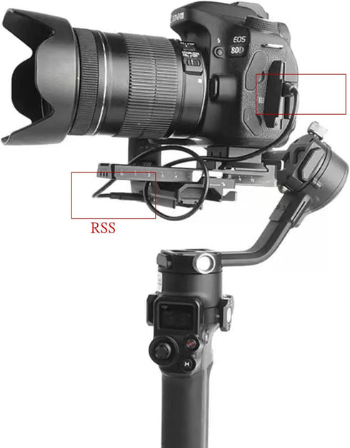 R5 R5C Video Cable for Canon Camera Shutter, Connects to DJI Ronin Stabilizer for Photo and Video Control