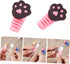 OSALADI 10 Pcs Charger Cable Protector, Cute Mobile Cord Cover for Phone Charger Cable Ends, Pink Savers