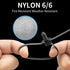 210 PCS Universal Nylon Push Mount Cable Zip Ties, Heavy Duty Self Locking UV Resistant Wire Ties, Assorted Sizes