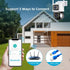ICSEE WiFi Camera Security, 6MP Dual Lens, Wireless PTZ, Waterproof, Human Detection, Full Color Night Vision 65ft,
