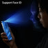 iPhone 15 Pro 6.1" Anti-Blue Tempered Glass Screen Protector Film - 2 Pack, 9H Hardness, Full Coverage (Blue)