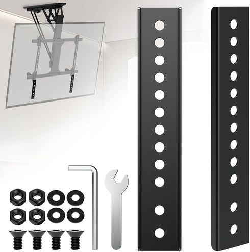 woiron Vertical VESA Extender Plate Bracket Kit, TV Mount Extension Bracket Designed for