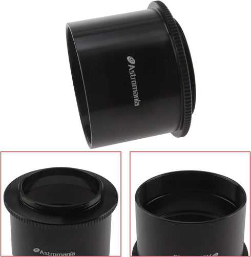 Astromania 2" T-2 Focal Camera Adapter for SLR Cameras - Attach Your Camera to The Telescope