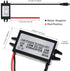 Weewooday 2 Pieces 12V to 5V Converter - DC-DC Buck Module Micro USB Power Adapter