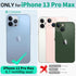 Beeasy Waterproof Case for iPhone 13 Pro Max (6.7") Compatible with MagSafe, 360 Degree Protective Armor Case, Black
