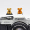 ZOSTLAND Lovely SLR Camera Hot Shoe Boot Cover Cap, Brown Bear Protector, Compatible with Sony Fuji Canon Nikon Pentax