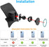 Phone Holder Compatible with Toyota Tundra 2017-2021, 2nd Gen Magnetic Air Vent Mount, 360° Rotation Dashboard Stand
