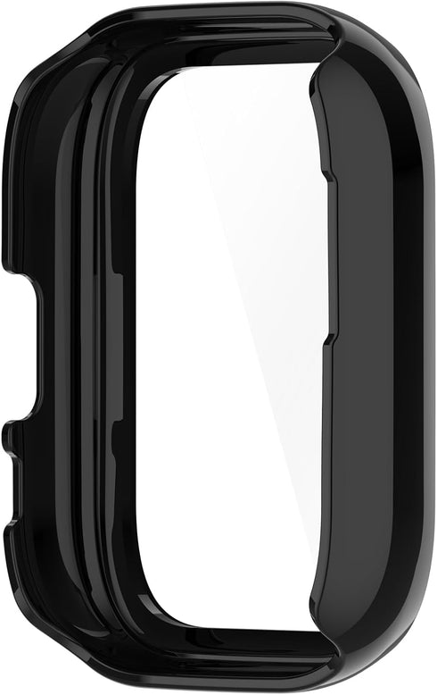 Screen Protector Compatible with Amazfit Active Cases - Full Cover Screen Protectors for Amazfit Active (A2211) (Black)