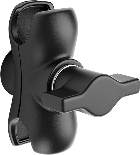 fccairms Metal Double Socket Arm Compatible RAM Mount Arm, 1" Double Ball Adapter,