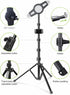 elitehood 360 7.9-11 Inch iPad Tripod Stand, Aluminum Alloy iPad Stand, Rotation Adjustable Height iPad Stand Holder
