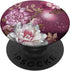 Burgundy Flowers PopSockets Swappable PopGrip