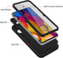 Annymall LG V40 Case, ThinQ Case with Built-in Screen Protector, Rugged Heavy Duty Cover