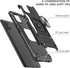 Military Grade Case for Samsung Galaxy A51, Built-in Kickstand Heavy Duty Shockproof Cover (Black)