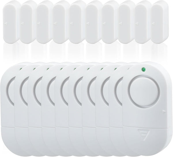 Window Alarm Sensors, 120DB Door Alarms for Kids Safety, Burglar Alarm, Door Chime for Home
