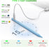Stylus Pen for iPad 2018-2024 - 15 Mins Fast Charging Pencil 1 Gen with Tilt Sensitivity, Works for iPad Air 3 4 5 M2
