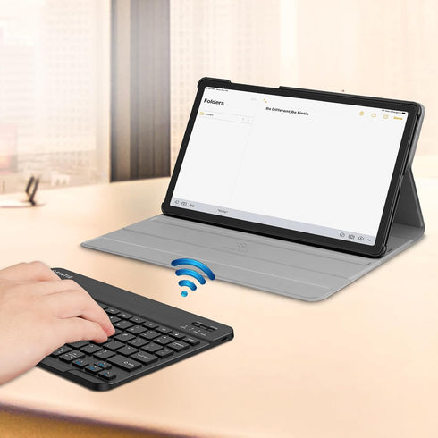Fintie Keyboard Case for Samsung Galaxy Tab S5e, 10.5 2019 Model, Slim Stand Cover with Detachable Wireless Bluetooth