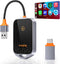 Wireless CarPlay Adapter for iPhone, 5.8GHz Carplay Wireless Adapter Converts Wired to Wireless, Fast Stable Connect
