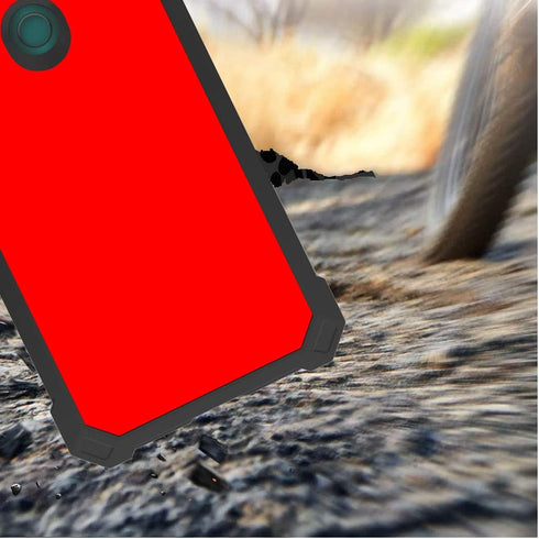Shop AT&T Maestro 3 Phone Case - Slim TPU Bumper Cover with Tempered Glass Screen Protector, Black Leopard Print.