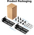 MokerLink Adjustable Rack Mount Ear for 17.3 inch Switches, Compatible with HP/HPE/ProCurve/Aruba Network Switch