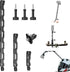 Fahliso 3-in-1 Aluminum Extension Arms for GoPro Hero 13/12/11/10/9/8/7, Universal Extension Bar for
