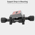 Telescope Mount Dual Dovetail Saddle Clamp for Vixen Style Dovetail Plate, Female to Female Adapter Base