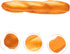 Cabilock Realistic Baguette Bread Model for Bakery Decoration Photography Props and Teaching Tools Faux Food Display