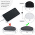 8 Pcs Phone Lanyard Patch, Universal Phone Tether with Metal Ring Compatible with Cellphone Pad