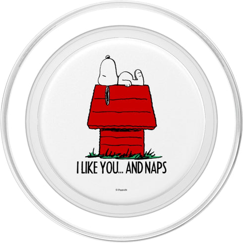 Peanuts Snoopy Valentines I Like Naps PopSockets PopGrip for MagSafe