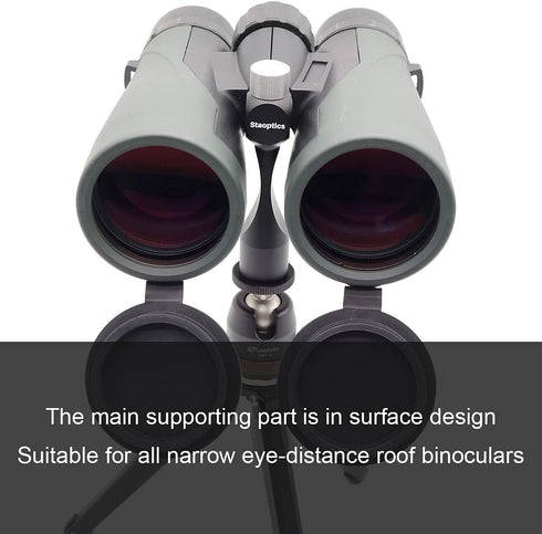 Binocular Tripod Adapter Quick Release 1/4-20 Inch Threading for 8x40, 8x42, 10x50, 12x50, 15x70 Binoculars