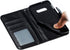 LEECOCO Mandala Embossing Case for Galaxy S10e, Luxury PU Leather Flip Wallet with Magnetic Stand, Card Slot Folio