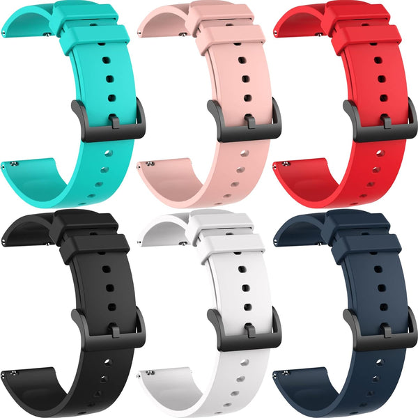 Wristband for Garmin Forerunner 165/Forerunner 165 Music, Silicone Bracelet Quick Release Replacement Bands