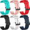 Wristband for Garmin Forerunner 165/Forerunner 165 Music, Silicone Bracelet Quick Release Replacement Bands
