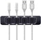 DRM Cable Clips Organizer, Magnetic Cable Management for All Wires, Self-Adhesive for Desk, Wall, Home