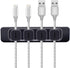 DRM Cable Clips Organizer, Magnetic Cable Management for All Wires, Self-Adhesive for Desk, Wall, Home