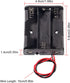 Aobao 6pcs AA Battery Holder Case Box with Leads Wires, 3 AA Battery Holder 3 X 1.5V 4.5V