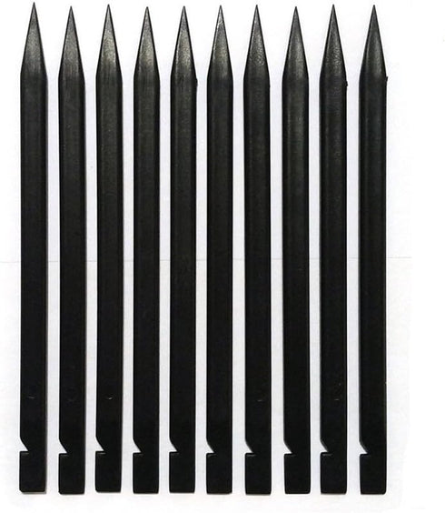 10 Pieces Universal Black Stick Spudger Opening Pry Tool Kit for iPhone, iPad, MacBook, Laptop Repair