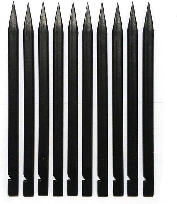 10 Pieces Universal Black Stick Spudger Opening Pry Tool Kit for iPhone, iPad, MacBook, Laptop Repair
