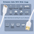 Costyle USB Extension Cable White, 2-Pack 2.0 6ft/2m USB Type A Male to A Female Extension Cord White USB Cable Extender with Gold-Plated Connectors by Costyle