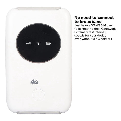 4G 300Mbps 4G 3200mAh LTE USB Mobile Router Unlocked Battery Mobile Router with SIM Card Slot Portable Internet